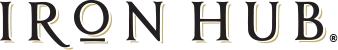 Iron Hub Winery Black Logo